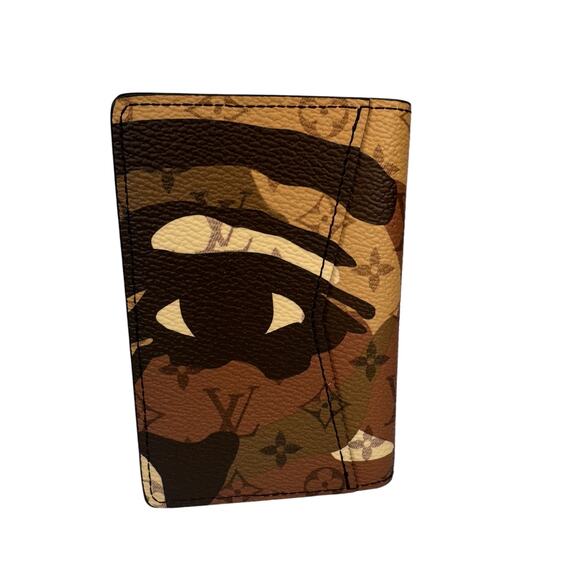 Louis Vuitton Portrait Pocket Organizer wallet Kid Super Monogram Eye camo LV - Picture 2 of 8